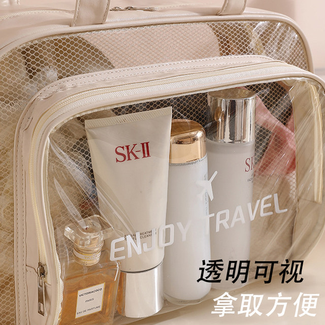 Waterproof toiletry bag, large capacity wet and dry separation swimming bag, swimsuit beach bag, sports fitness storage bag, cosmetic bag