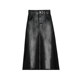 X--MOOM2024 autumn new style piece zipper decoration denim half-body waist skirt