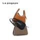 La pagayo/Pagatu genuine leather vegetable basket bag handbag bucket bag large capacity shoulder bag crossbody women's bag