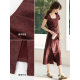 Mohan Yimei casual U-neck pleated side slit white T-shirt skirt 2025 summer new design dress for women