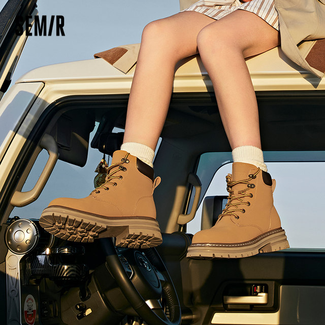 SEMIR Martin Boot 2024 new autumn and winter increase high heels, single boots, boots, boots, boots
