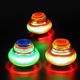 Children's flashing music top, colorful rotating cool light spinning top, outdoor luminous toy for boys and girls