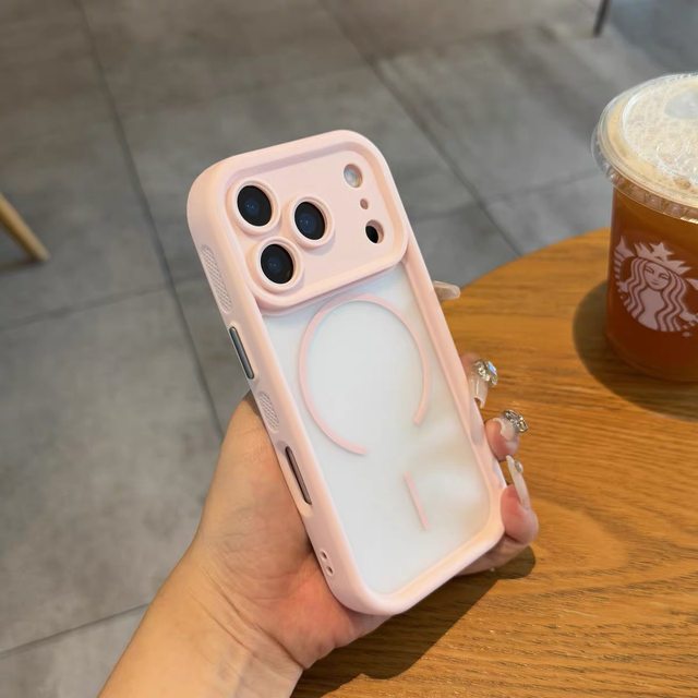 Air bag anti-fall suitable for Apple 16promax mobile phone case cooling magnetic suction iPhone17Air new high-end feel 14 frosted skin feel 15Plus all-inclusive 13 silicone 12 soft shell 11 men's and women's sets