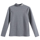 Pure cotton half-high neck bottom shirt for women in autumn and winter clothes thickened warm autumn clothes slim mid-neck trendy long-sleeved top