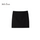 Mila Owen Spring and Summer Commuting Solid Color Midwaist Straight Micro A-line Suit Half-Both Short Skirt 09WFS231052