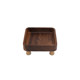 Jewelry display stand walnut high-end jewelry display necklace earring display plate high foot display plate ring tray