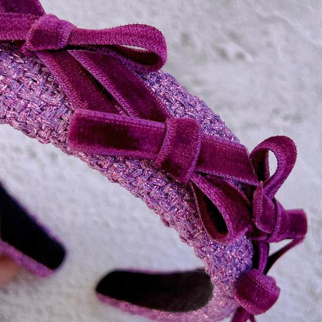 Buny Korean imported milky white curved hairband good toughness durable handmade DIY cloth hairband production auxiliary materials