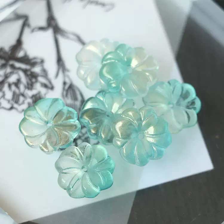 青色发饰品 新人首单立减十元 21年11月 淘宝海外