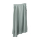 Minimalist cos style gray green asymmetric slim commuting mid-length skirt 24 summer new women's clothing commuting