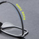 Pure titanium anti-blue light reading glasses for men and elderly ultra-light high-definition reading glasses for women 50 100 200 250 300 degrees