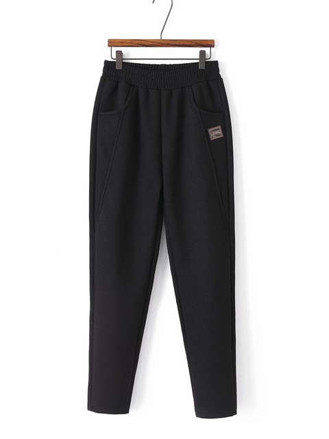 Middle-aged and elderly women's cotton trousers, mother's wear, autumn and winter warm trousers, granny trousers, velvet and thickening, grandma's trousers for the elderly