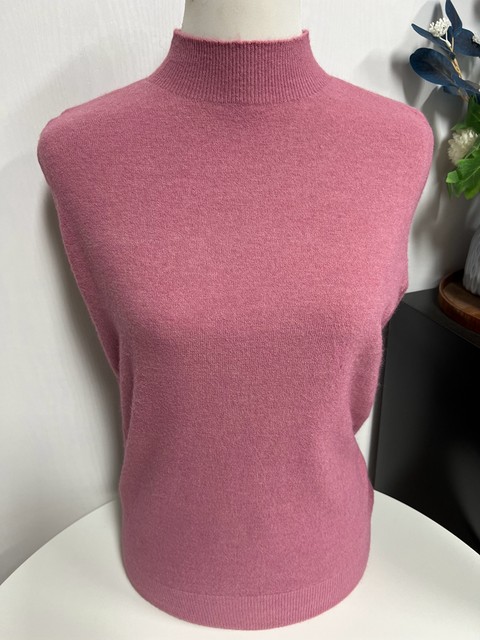 Autumn and winter solid color warm mother's knitted sweater loose pullover middle-aged and elderly wool short bottoming shirt top for women
