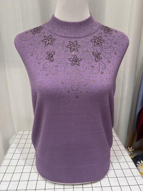 Extra large fat mom autumn and winter sweater knitted loose middle-aged and elderly cardigan half turtleneck women's granny shirt top