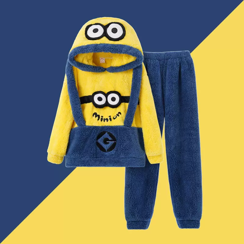 珊瑚绒睡衣小黄人 新人首单立减十元 22年1月 淘宝海外