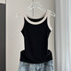 Casual suspender vest for women in spring and summer inner suit outside wear 2024 new modal cotton thread sleeveless top