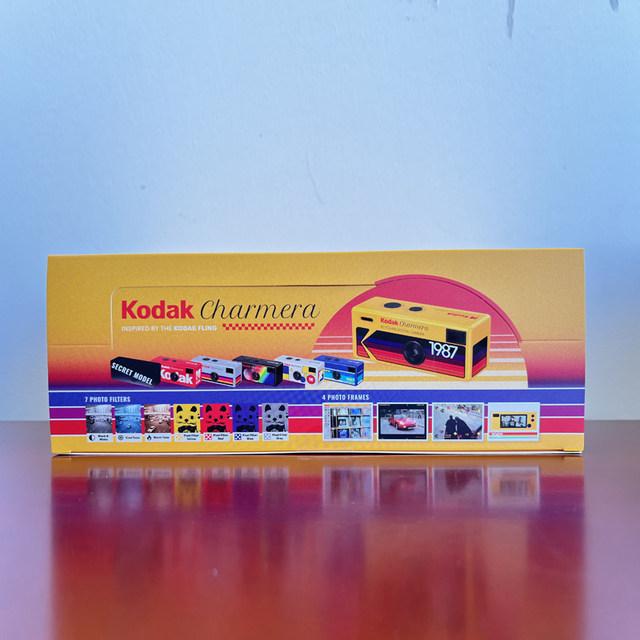 Ready in stock! KodakCharmera Kodak keychain 1987 mini digital retro CCD camera blind box
