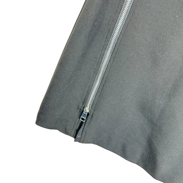 
Pull series counter genuine fashion commuter solid color zipper decoration A-line short skirt skirt women summer 60006681