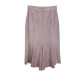 La series counter genuine intellectual solid color suede asymmetric hem long skirt spring and autumn 20012687