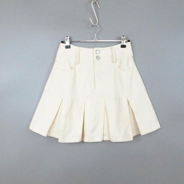 cache authentic sweet A-line anti-exposure lining tennis skirt pure cotton skirt spring autumn summer skirt 6201017