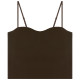 Glino small sling women's large breasts push-up brown inner beautiful vest style underwear with breast pads one-piece large size bra