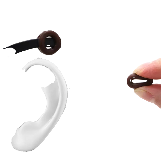Glasses anti-falling artifact, anti-slip silicone leg sleeves, ear hook holders, children's eye frames, anti-falling, fixed buckles, ear hooks to drag behind