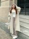 260Jin [Jin is equal to 0.5kg] can be worn! Large size slightly fat autumn mink velvet women's coat long sweater cardigan coat fat MM200Jin [Jin is equal to 0.5kg]