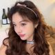 One style is four-wear! It can be used as a picker! Summer sweet girl phone line hair rope hair band atmosphere hair band