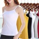 Pure cotton vest suspended women's sexy fashion wearing black camonal shirt T -shirts female bottoming shirt top women's tide
