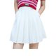 Women's spring and summer new A-line elastic high-waist short skirt anti-exposure skirt sports skirt
