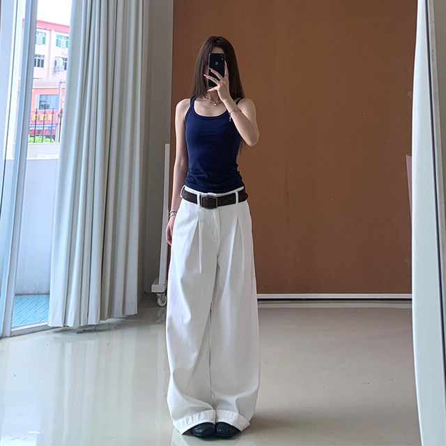 Where is the orange tree pure slinging vest for women in autumn hot girl with beautiful back and slim temperament sleeveless inner top