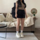 
Sports short skirt for women, large size fat girl autumn high waist American hot girl small A-line skirt pants hip skirt