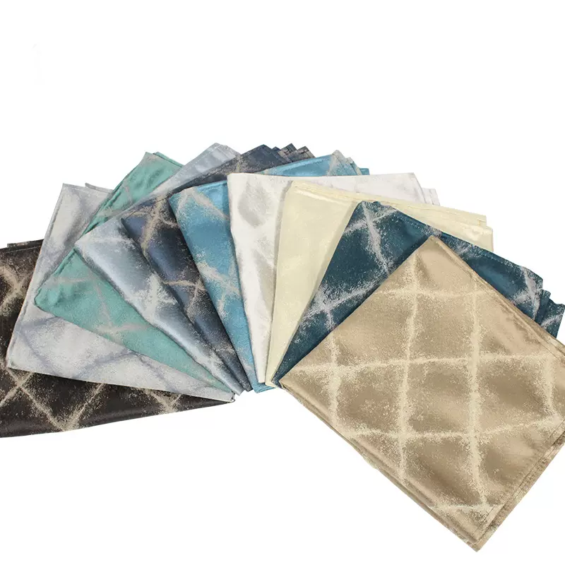 样板房摆桌餐巾布高档酒店餐厅擦酒杯布欧式北欧折花