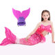 Girls Mermaid Swimsuit Children's Split Bikini Hot Spring Beach Princess Dress Baby Mermaid Tail Swimsuit