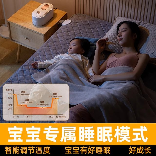 Constant temperature water heating blanket for mother and baby, double water circulation heating electric mattress 2025 new smart hot-selling water mattress