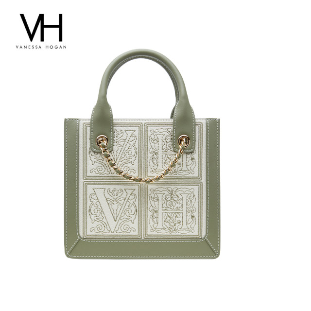 VH women's bag explosion niche brand retro decorative high -end handbag embroidery light luxury personality crossbody bag