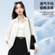 
NOB Jeansves Blue Ice Silk Long Sleeve Shirt Women's 2025 New Summer Youth Cool Shirt Jacket