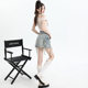 2024 European and American street style workwear pocket long tether slim short skirt versatile denim short skirt trendy (including lining)