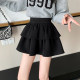 Large size slim and hip-covering cake skirt for women with autumn and winter high waist versatile umbrella skirt fluffy skirt hot girl a-line short skirt