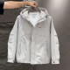 Men's workwear cotton jacket winter hooded cotton thickened warm jacket short jacket men's casual two-cotton jacket