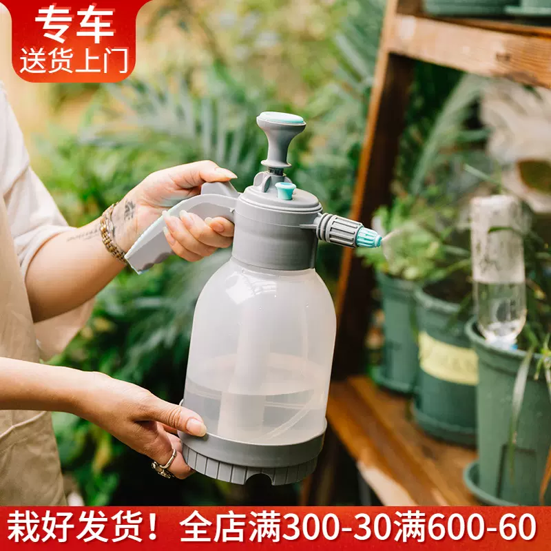 高品質氣壓噴水壺噴霧器大型容量2l 園藝用品 Taobao