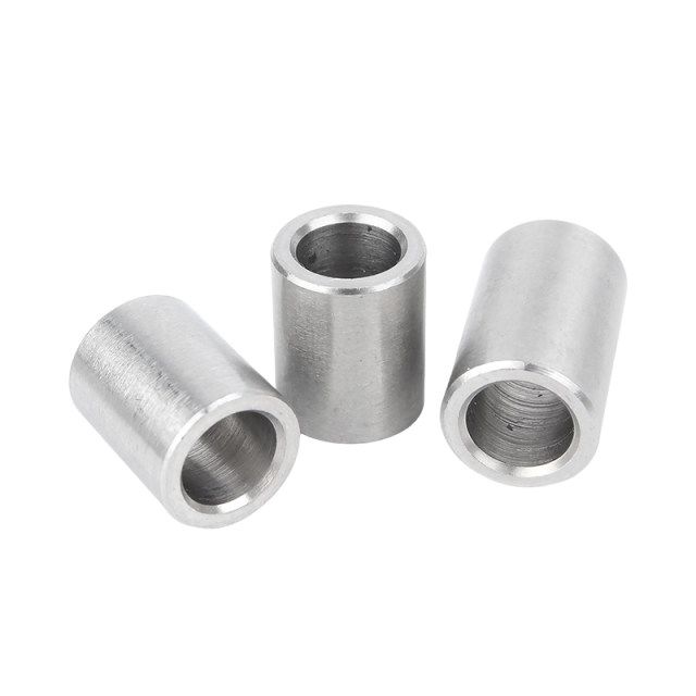 Guwanji 304 stainless steel extended cylindrical sleeve bushing bushing hollow tube toothless screw spacer column sleeve