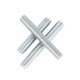 Galvanized dental bar screw rod full thread screw M3M4M5M5M8M10M16M16M20 bolt screw
