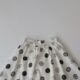 Spring and Autumn Women's Skirt Cotton Rear Zipper Loose Umbrella Skirt Polka Dots Fashionable and Versatile Commuter A-line Skirt F6
