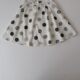 Spring and Autumn Women's Skirt Cotton Rear Zipper Loose Umbrella Skirt Polka Dots Fashionable and Versatile Commuter A-line Skirt F6