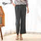 UGE/Yimengxia new women's clothing comfortable and versatile micro Harun wide-leg pants slim slim trousers large size chiffon pants
