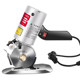 Electric round knife cutting machine, electric scissors, Best 90 leather fabric paper handheld cutting machine