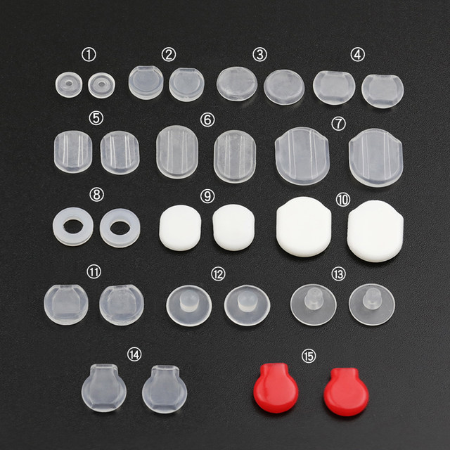 Kulana ear clip anti-pain pad ear clip anti-slip protection pad spiral ear pad gasket mosquito coil coil silicone pad