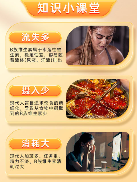 Baiyunshan multi-complex vitamin b b1b2b3b6b12 official flagship store vbvc genuine vitamin c