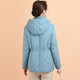 Lightweight cotton-padded jacket for small mothers, middle-aged and elderly women's cotton-padded jackets, autumn and winter short quilted jackets, large size cotton-padded jackets