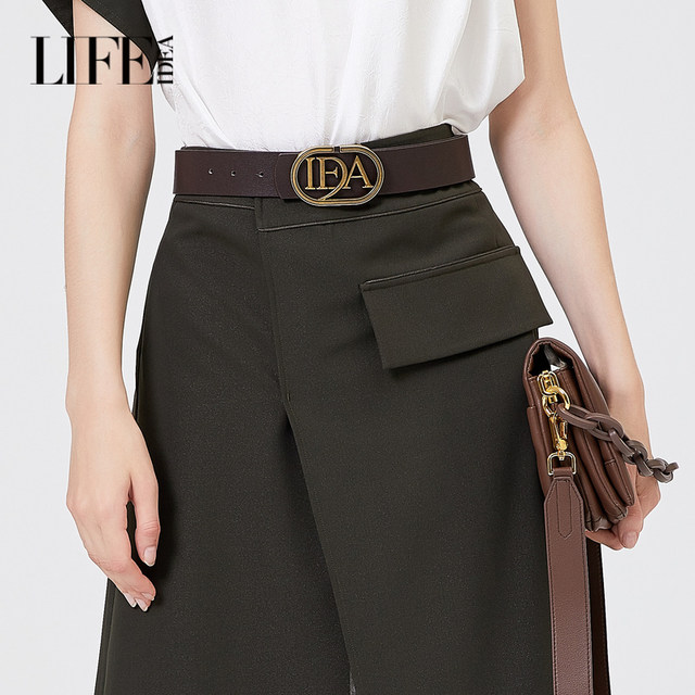 Lef Adiller Army Green Retro Skirt Women's Summer New Asymmetric Commuter Temperament Slim Skirt